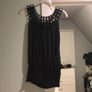 Black Aqua tank